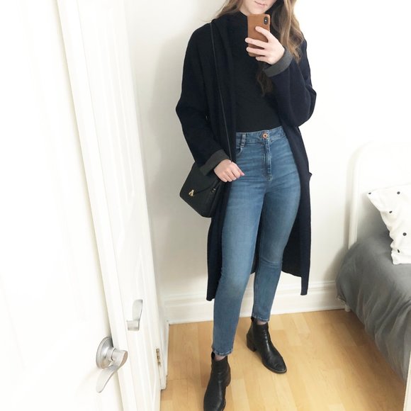 Aritzia Babaton Lance Extra Long Cardigan Sweater - Picture 8 of 11